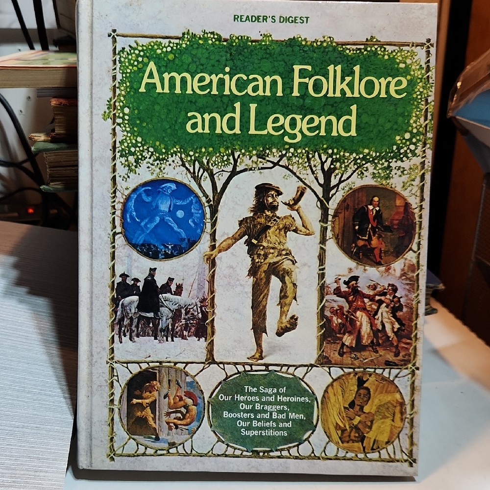 American Folklore and Legend Book Readers Digest Edition